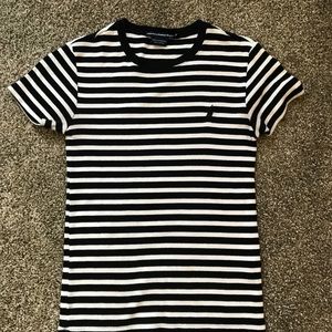 womens polo crew neck t shirt
